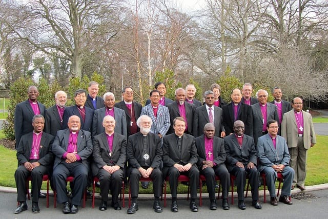 Anglican Communion primates and officials pose for a group shot at the end of their meeting in Dublin, Ireland. Photo: ACNS