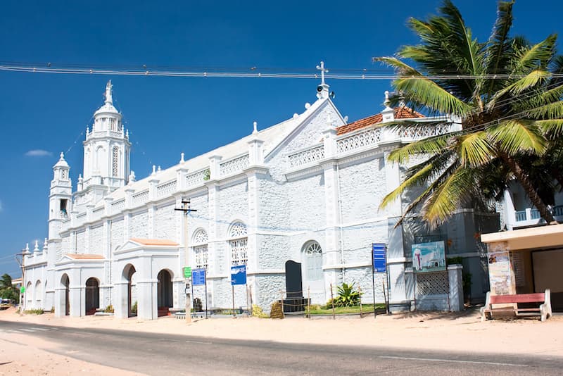 A Catholic church in the Tamil Nadu state of India. Photo: Aleksandar Todorovic