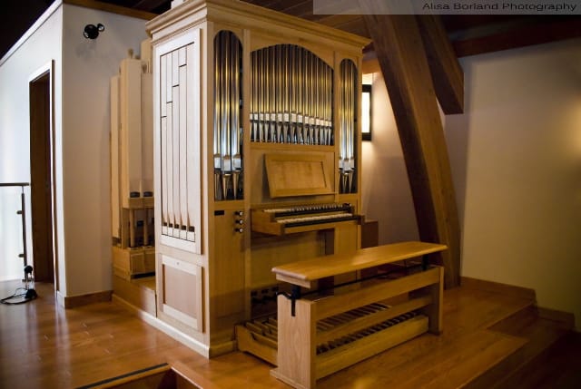 New tracker organ at St. Luke's Cathedral, Sault Ste. Marie, Ont. Photo: Stephen Mallinger