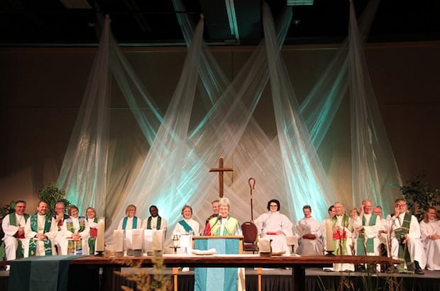 The closing eucharist at the last ELCIC Convention. Photo: Trina Gallop