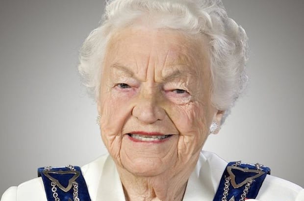 To people of faith entering politics, Hazel McCallion issues a warning: don’t sacrifice your faith, but use it to raise the bar in public service. Photo: Contributed
