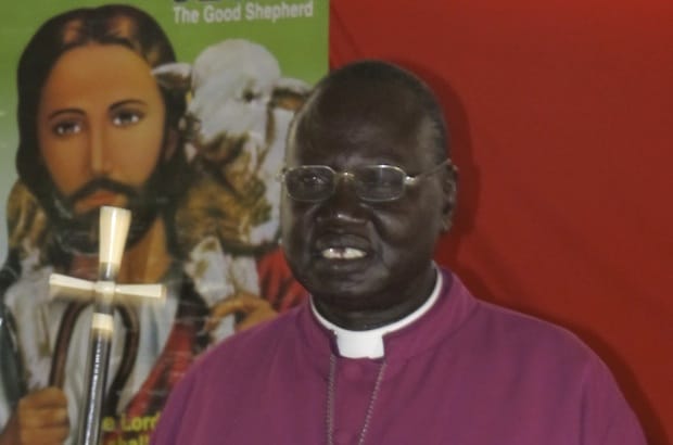 Anglican bishop of Bor, Ruben Akurdit Ngong told World Watch Monitor that most of the churches in the diocese have been destroyed. Photo: Jesse Zink