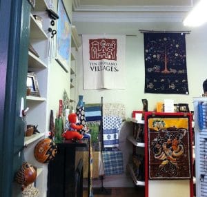 There were efforts to revive Anglican House by partnering with Ten Thousand Villages, which offers fair trade merchandise. Photo: Beatrice Paez