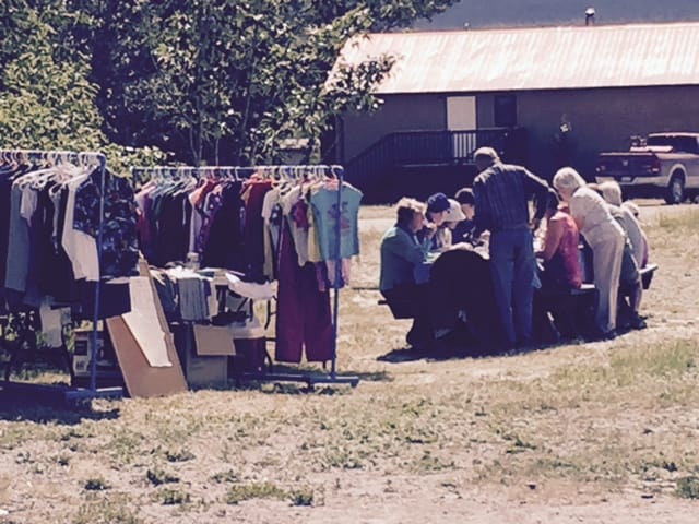 Thrift store run by St. Christopher's Anglican Church in Haines Junction. Photo: Diocese of Yukon