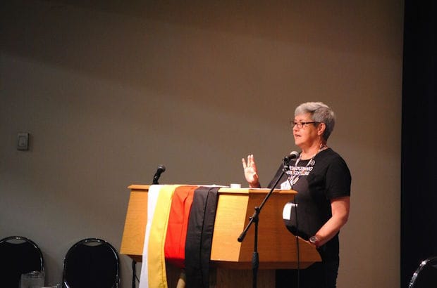 "In Canada you cannot separate discussions about poverty or discussions about climate change without also talking about Indigenous rights," says ELCIC National Bishop Susan Johnson. Photo: André Forget