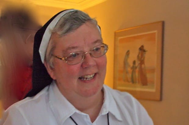 Sister Margaret Hayward works on a part-time basis at the Anglican Church of Canada's national office in Toronto, where she is involved with healing and reconciliation matters related to Indian residential schools. Photo: Contributed