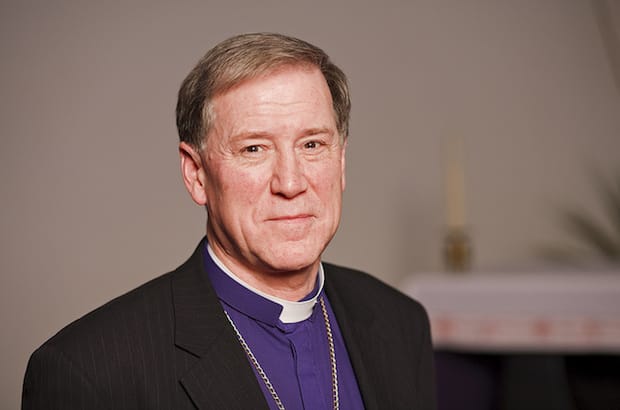 Archbishop Fred Hiltz, primate of the Anglican Church of Canada, welcomed the full communion agreement between the United Church of Canada and the United Church of Christ. Photo: Michael Hudson for General Synod Communications