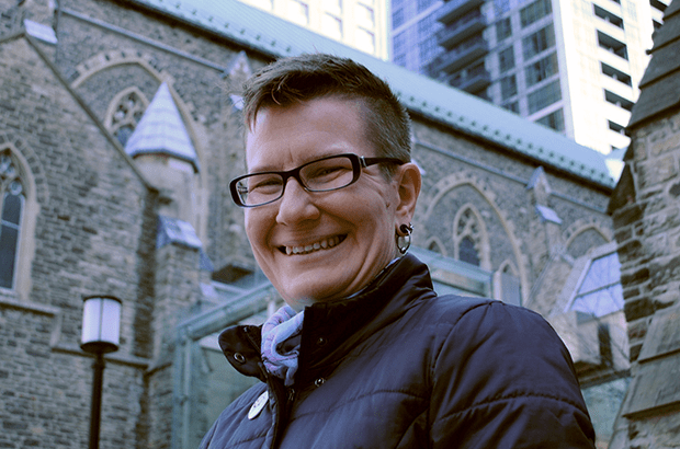 "I really believe that God is working resurrection among us," says the Rt. Rev. Jordan Cantwell, elected last summer as moderator of the United Church of Canada. Photo: Tali Folkins