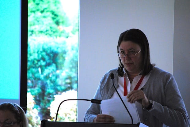 The Rev. Karen Egan says the marriage canon working group has allocated more time for discussion of This Holy Estate, the report released in 2015 by the Commission on the Marriage Canon. Photo: André Forget