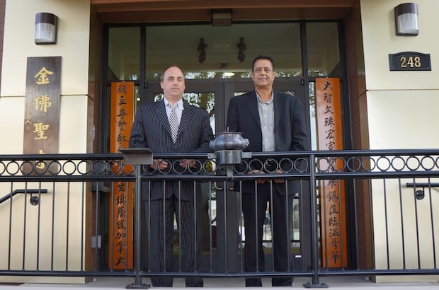 Realtors Leonardo Di Francesco (left) and Rav Rampuri (right) and have been specializing in selling worship space in the Vancouver area for more than two decades. Photo: Contributed