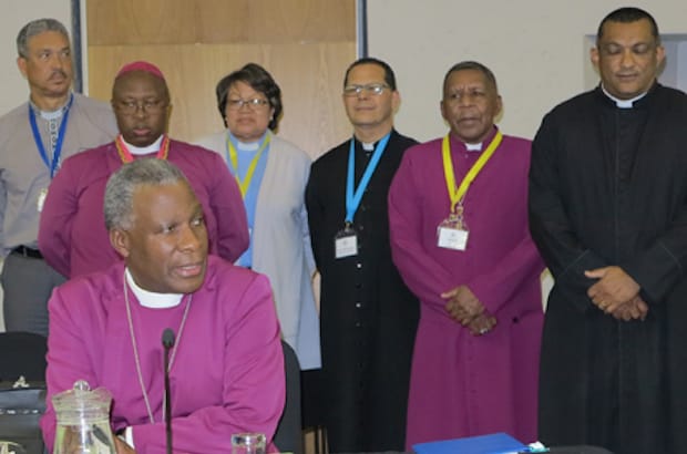 Archbishop Thabo Makgoba at the Anglican Church of Southern Africa’s provincial synod. Photo: John Allen / Anglican Church of Southern Africa