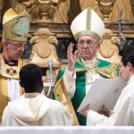 Archbishop Justin Welby and Pope Francis commission and send out 19 pairs of bishops for joint mission. Photo: Anglican Centre in Rome