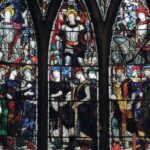The memorial window in St. Bartholomew's Anglican Church, Ottawa, the only work to be found in Canada by Irish stained glass artist Wilhelmina Geddes, is widely regarded as her masterpiece. Photo: Wilhelmina Geddes: Life and Work, Four Courts Dublin Press