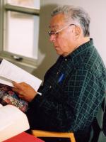 At 82, Rev. Stan Cuthand is pioneering a translation of the Bible into Western Cree. He is chief translator as well as overseeing the project.