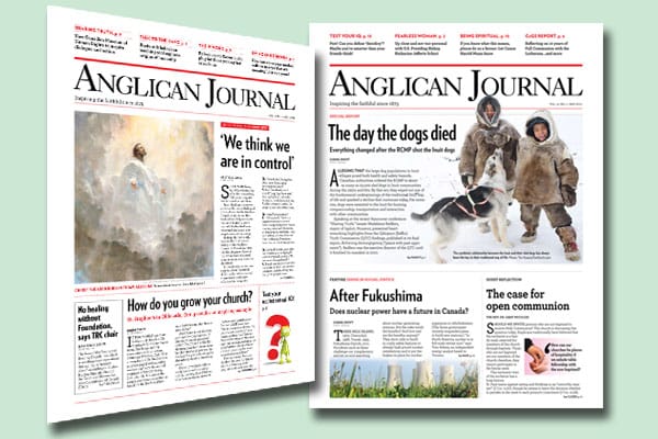 The Anglican Journal won a first place award and two second place awards for layout and design at the recent Canadian Church Press convention.