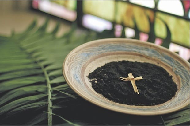 Palm crosses from the previous year are burned to create the ashes. Photo: IStockPhoto