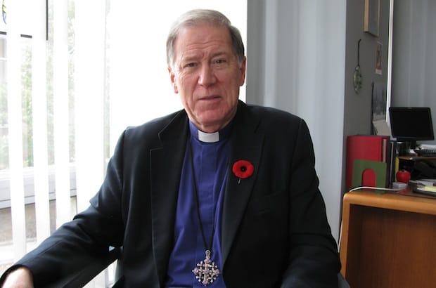 Archbishop Fred Hiltz, primate of the Anglican Church of Canada, thinks this Remembrance Day in particular should not be “business as usual” and encourages Canadians to take some time to remember and pray. Photo: Leigh Anne Williams
