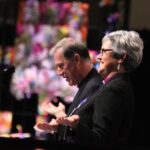 Archbishop Fred Hiltz, primate of the Anglican Church of Canada, and ELCIC national bishop Bishop Susan Johnson at the 2013 Joint Assembly. Photo: Art Babych
