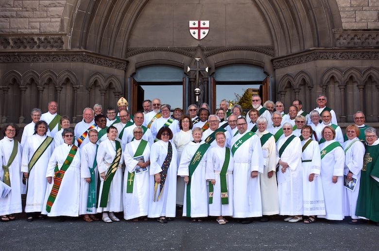 Participants at the Association of Anglican Deacons in Canada’s triennial c...
