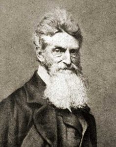 John Brown portrait, 1859. Reproduction of daguerreotype attributed to Martin M. Lawrence. photo: public domain
